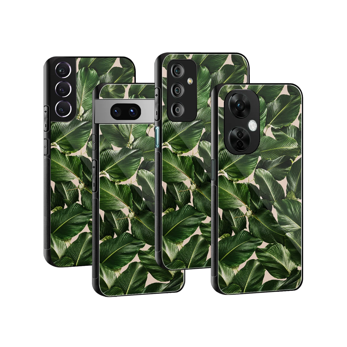 Stylish Glass Back Case for All Smartphones iPhone, Samsung, OnePlus, Pixel, Redmi, Oppo, Vivo, Motorola