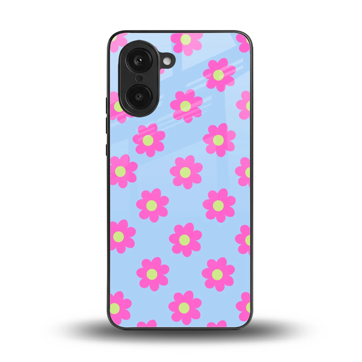 Bouquet back phone cover | glass case for oneplus nord ce5 5g