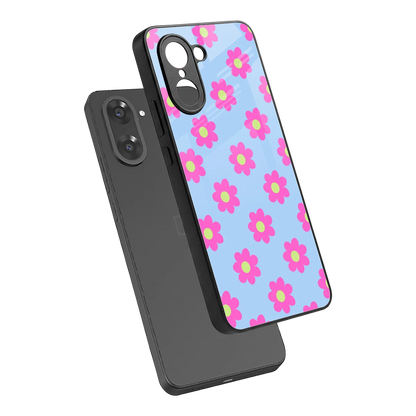 Bouquet sleek oneplus nord ce5 5g cover with tempered glass back and TPU edges