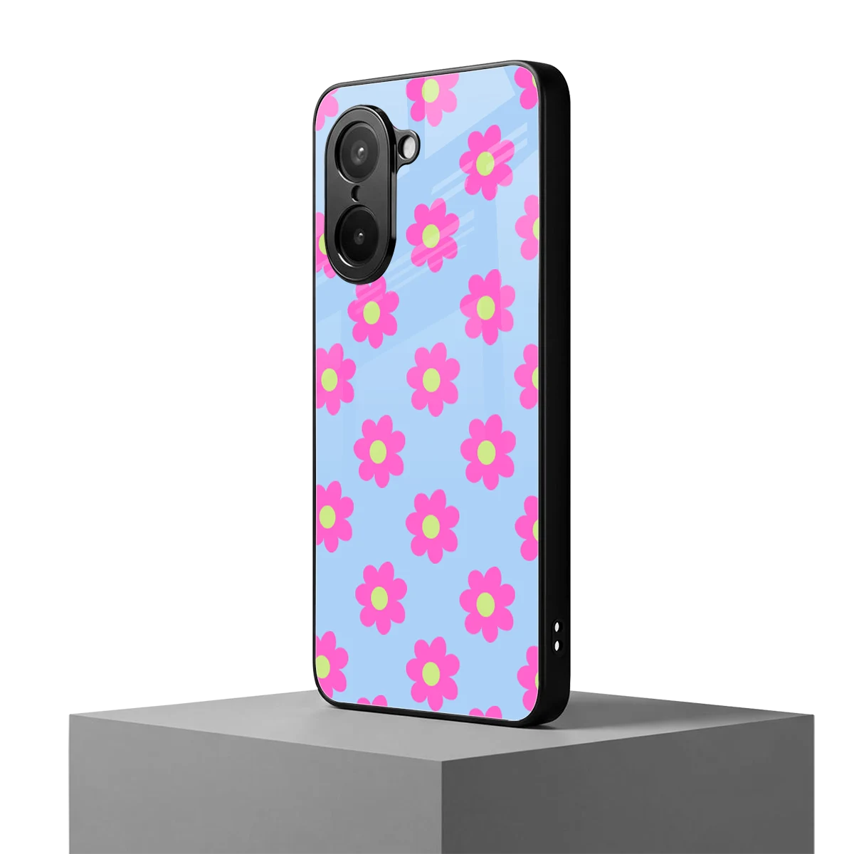 Bouquet oneplus nord ce5 5g mobile cover | shockproof glass phone case