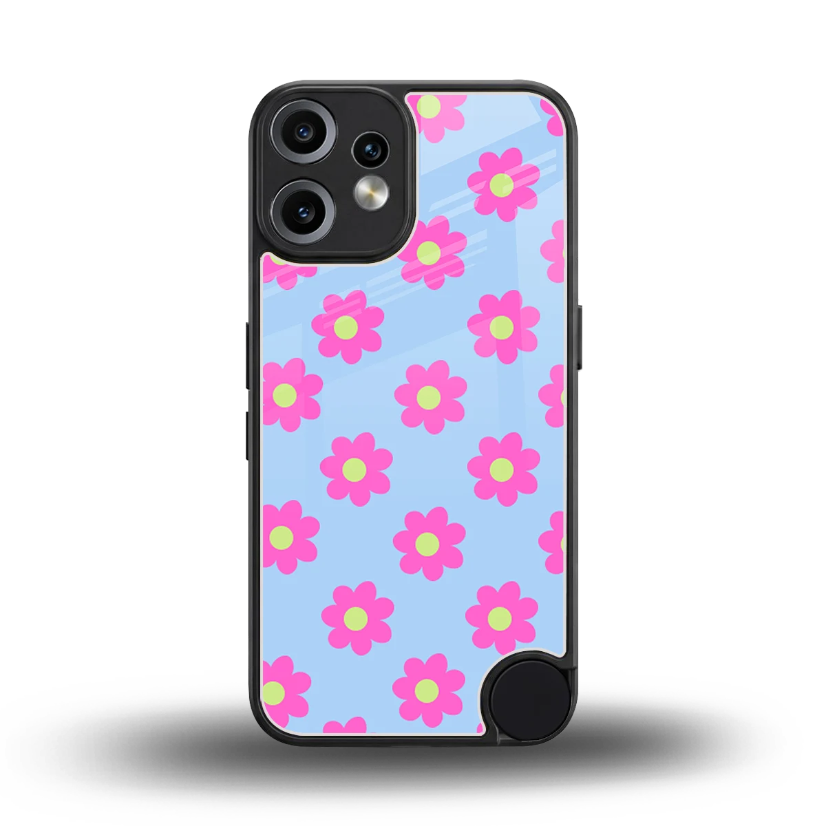 Bouquet back phone cover | glass case for cmf nothing phone 2 pro
