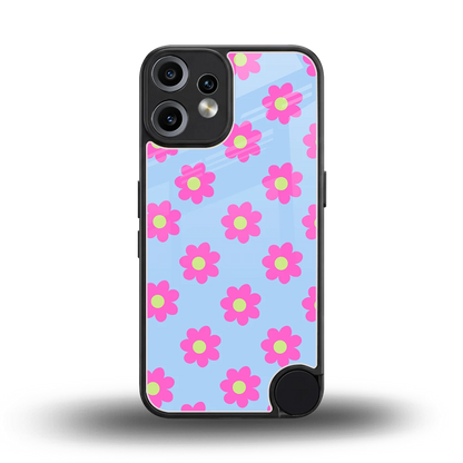 Bouquet back phone cover | glass case for cmf nothing phone 2 pro