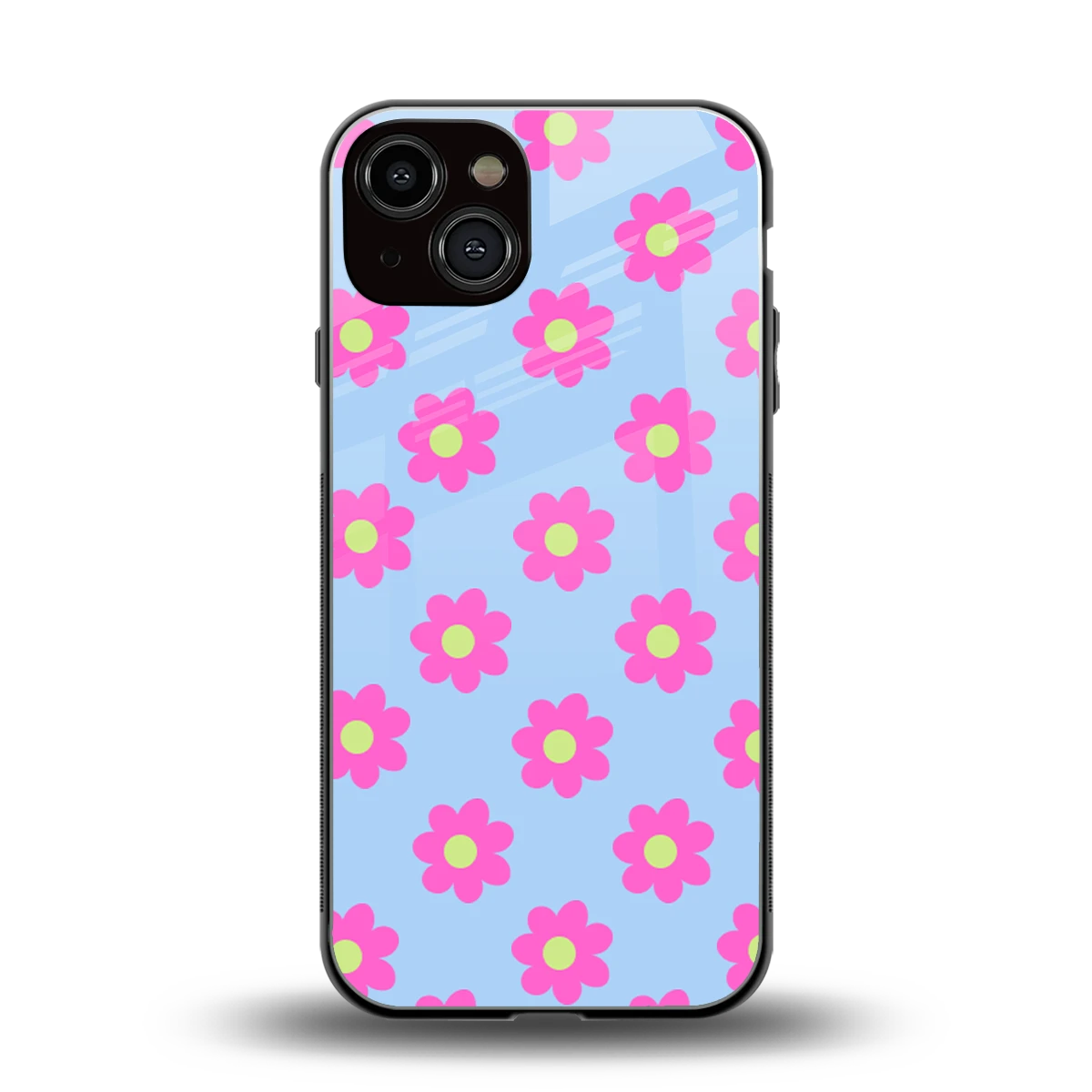 Bouquet back phone cover | glass case for iphone 13