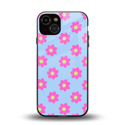 Bouquet back phone cover | glass case for iphone 14