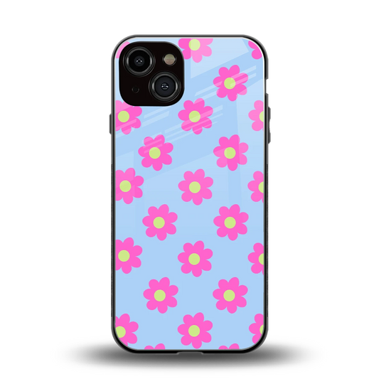 Bouquet back phone cover | glass case for iphone 14