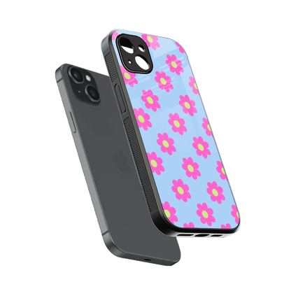 Bouquet sleek iphone 14 plus cover with tempered glass back and TPU edges
