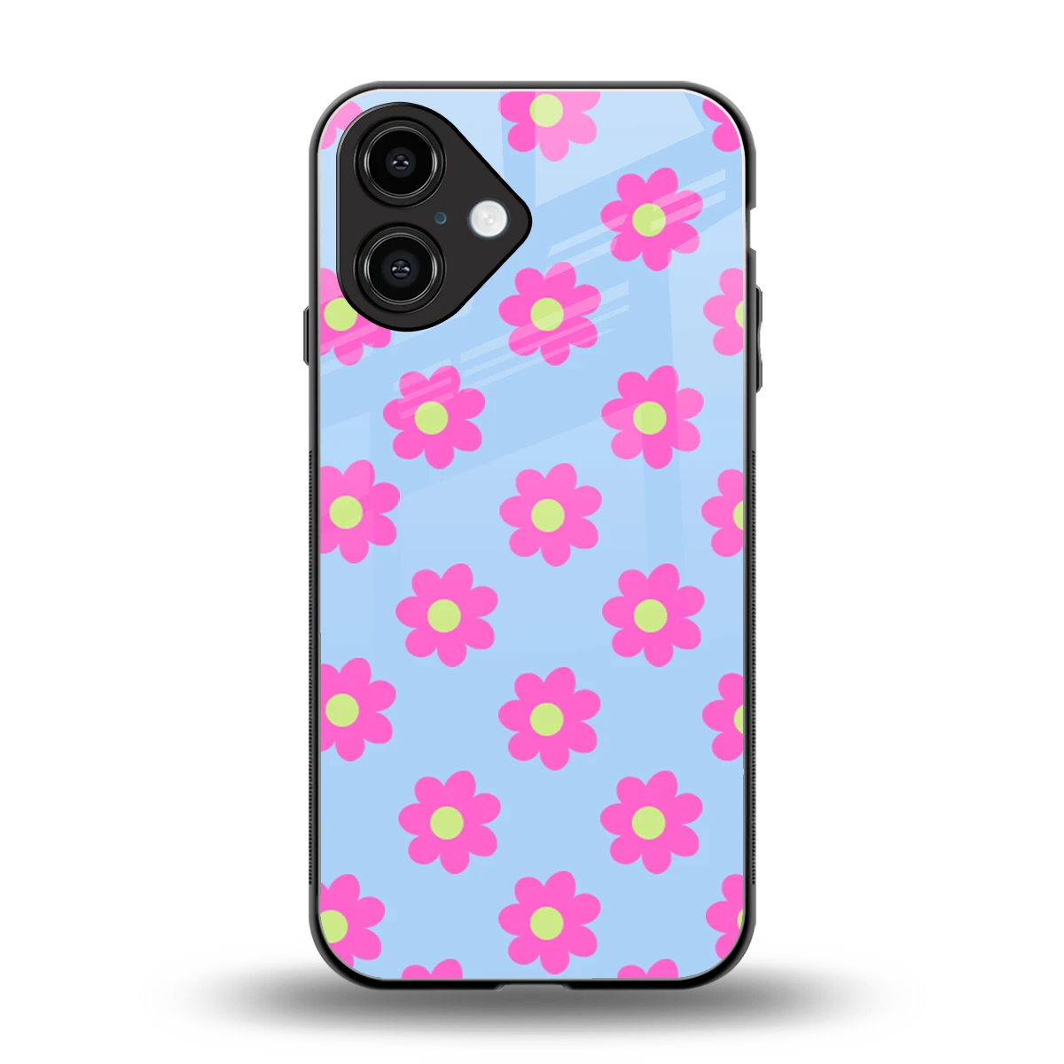 Bouquet back phone cover | glass case for iphone 16