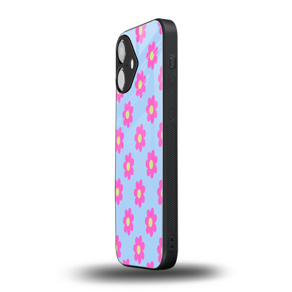 Bouquet iPhone 16 mobile cover | shockproof glass phone case