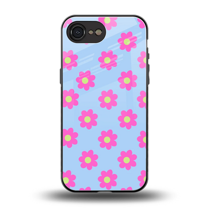 Bouquet back phone cover | glass case for iphone 16e