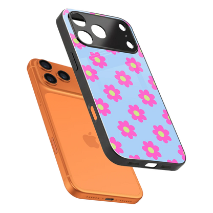 Bouquet sleek iphone 17 pro cover with tempered glass back and TPU edges