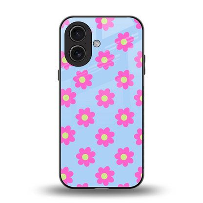 Bouquet back phone cover | glass case for iphone 17