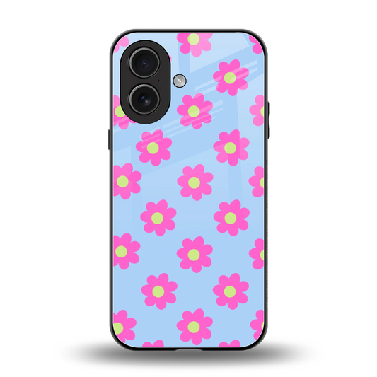Bouquet back phone cover | glass case for iphone 17