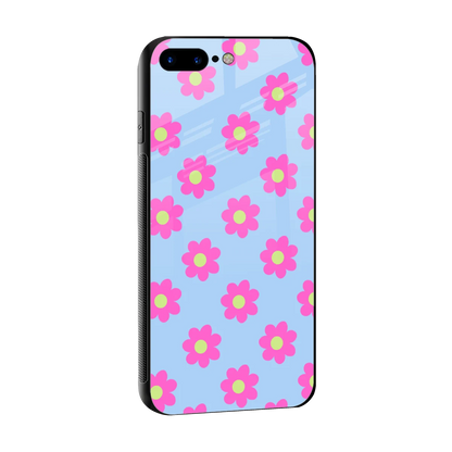 Bouquet sleek iphone 7 plus cover with tempered glass back and TPU edges