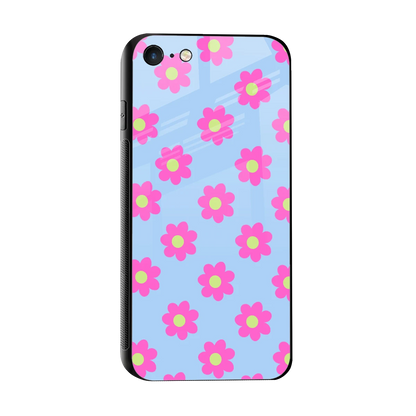 Bouquet sleek iphone 7 cover with tempered glass back and TPU edges