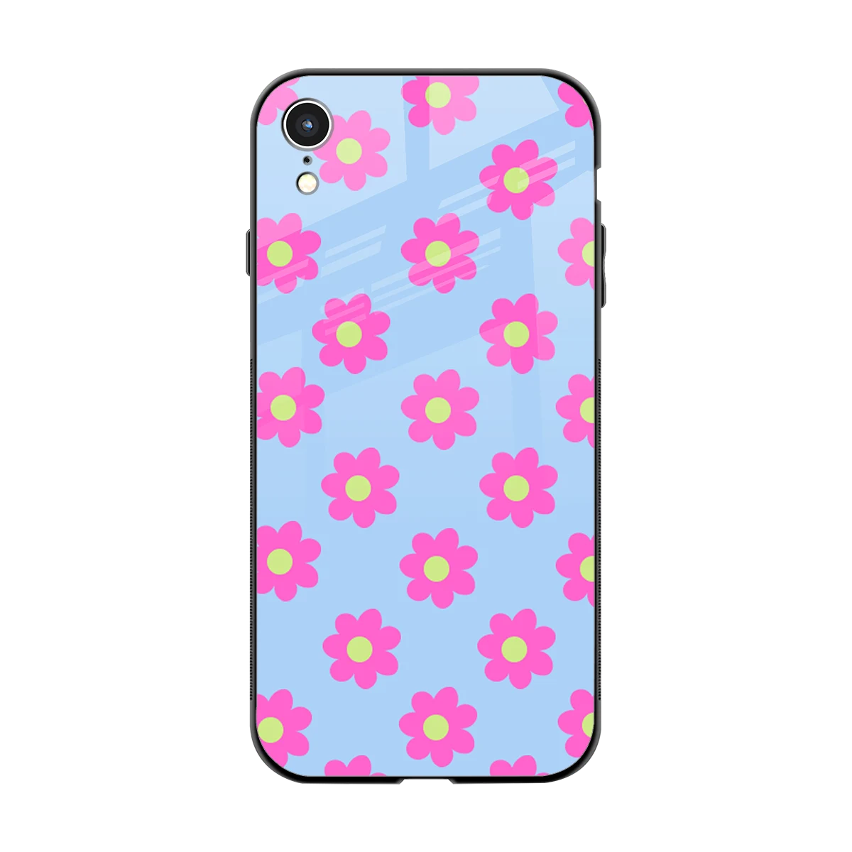 Bouquet back phone cover | glass case for iphone xr