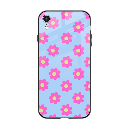 Bouquet back phone cover | glass case for iphone xr