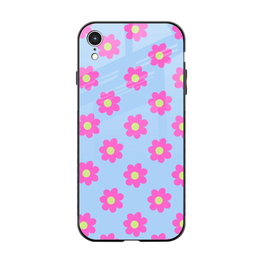 Bouquet back phone cover | glass case for iphone xr