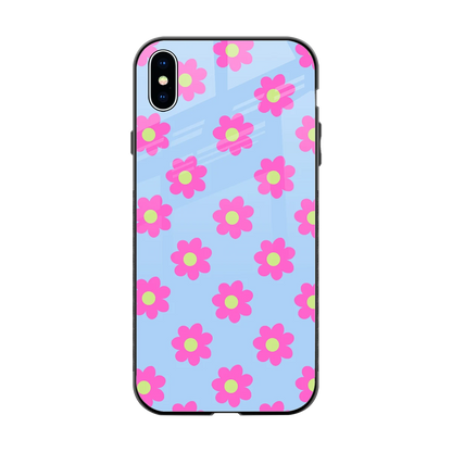 Bouquet back phone cover | glass case for iphone xs max