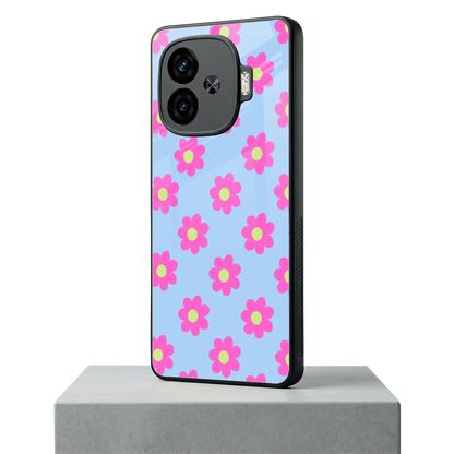 Bouquet iqoo neo 10r 5g mobile cover | shockproof glass phone case