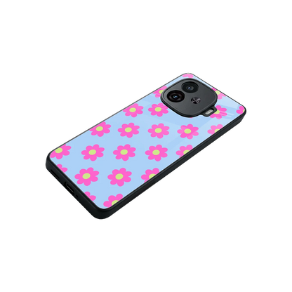 Bouquet stylish phone case for iqoo neo 10r 5g | glossy glass and slim fit
