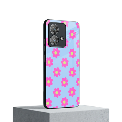 Bouquet motorola edge 40 neo 5g mobile cover | shockproof glass phone case