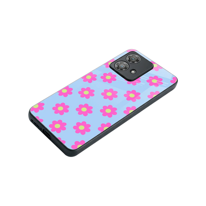 Bouquet stylish phone case for motorola edge 40 neo 5g | glossy glass and slim fit