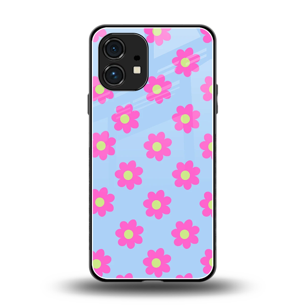 Bouquet back phone cover | glass case for nothing phone 1