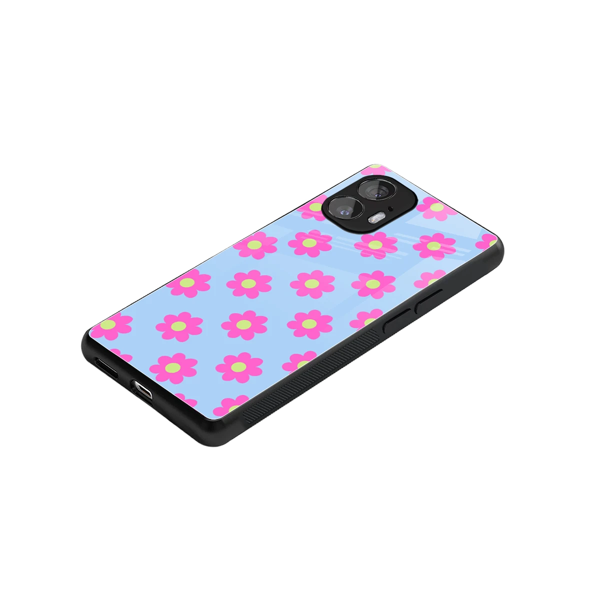 Bouquet stylish phone case for nothing phone 2 | glossy glass and slim fit