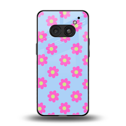 Bouquet back phone cover | glass case for nothing phone 2a