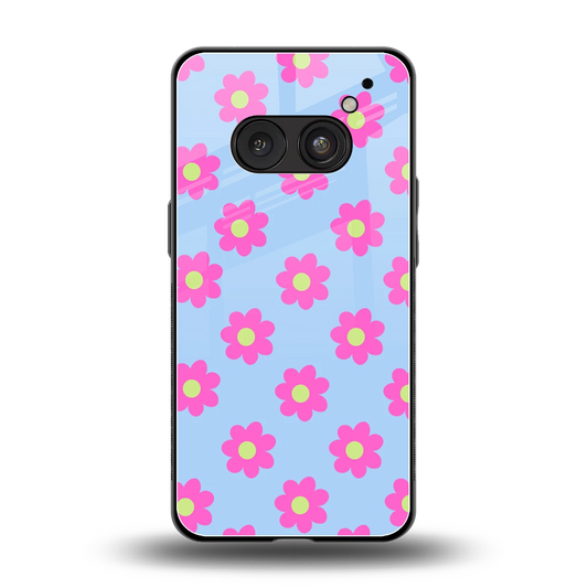 Bouquet back phone cover | glass case for nothing phone 2a