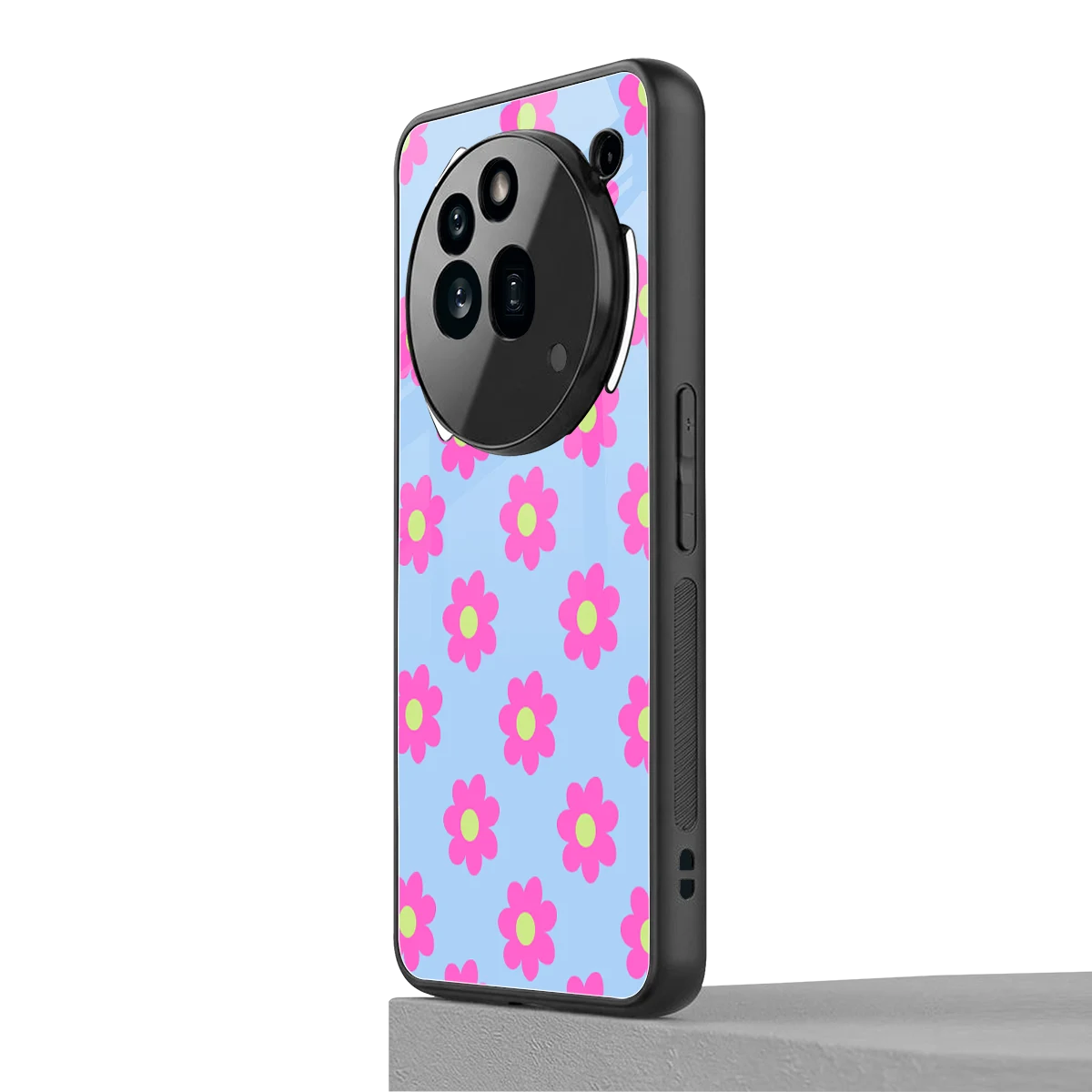 Bouquet nothing phone 3a pro mobile cover | shockproof glass phone case