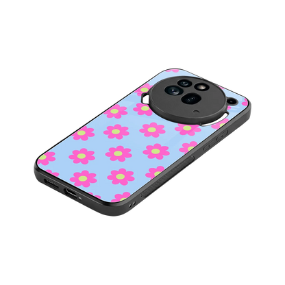 Bouquet stylish phone case for nothing phone 3a pro | glossy glass and slim fit