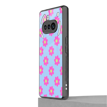 Bouquet nothing phone 3a mobile cover | shockproof glass phone case