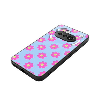 Bouquet stylish phone case for nothing phone 3a | glossy glass and slim fit