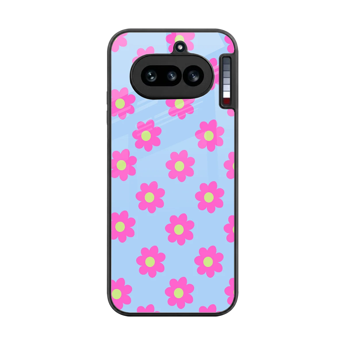Bouquet back phone cover | glass case for nothing phone 4a