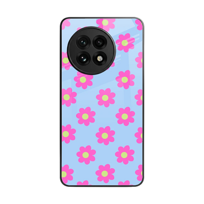 Bouquet back phone cover | glass case for oneplus 13r