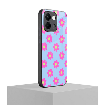 Bouquet oneplus 13s mobile cover | shockproof glass phone case