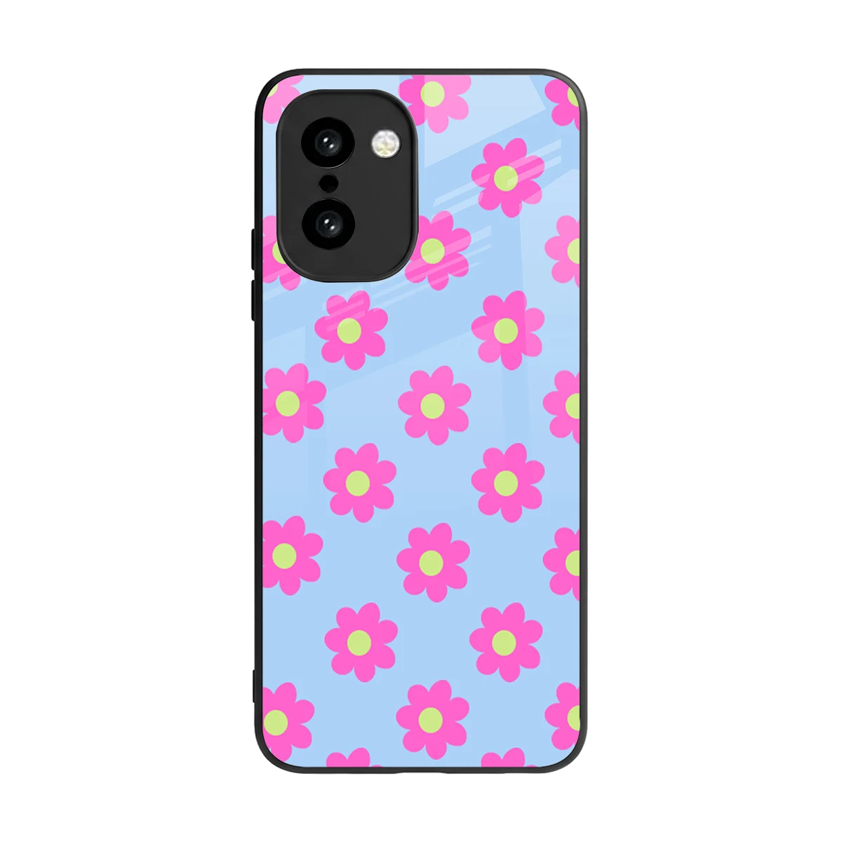 Bouquet back phone cover | glass case for oneplus 15r