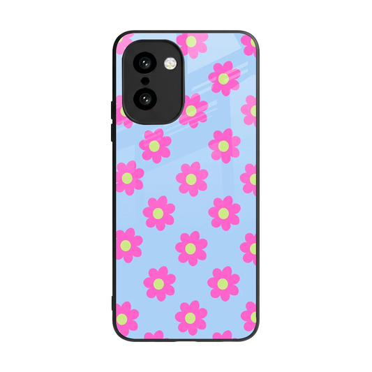Bouquet back phone cover | glass case for oneplus 15r