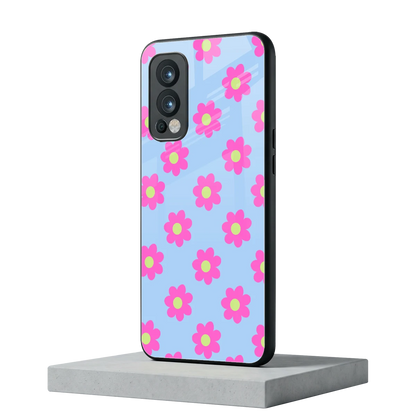 Bouquet oneplus nord 2 mobile cover | shockproof glass phone case