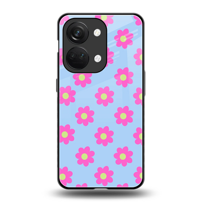 Bouquet back phone cover | glass case for oneplus nord 3