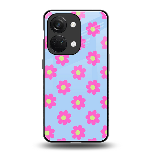 Bouquet back phone cover | glass case for oneplus nord 3