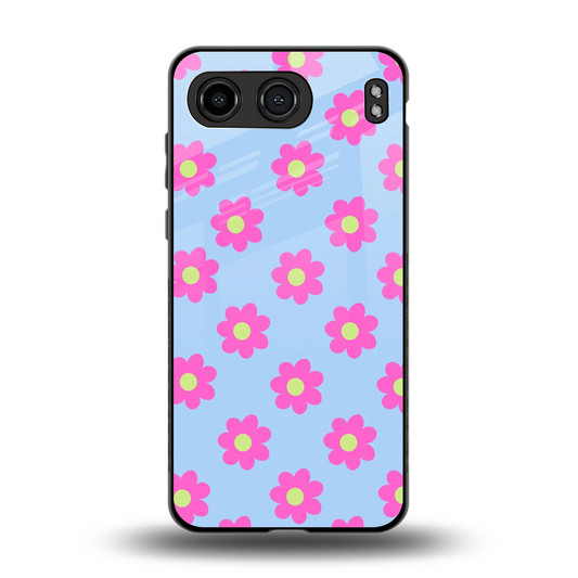 Bouquet back phone cover | glass case for oneplus nord 4