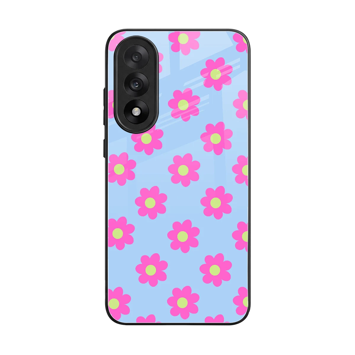 Bouquet back phone cover | glass case for oneplus nord 5