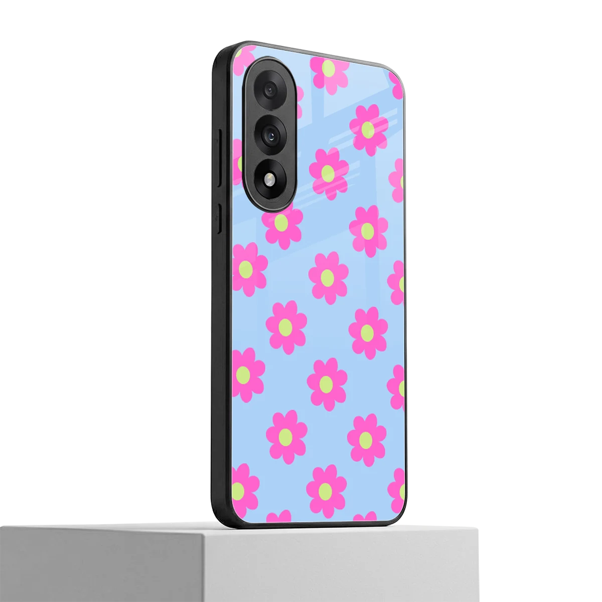 Bouquet oneplus nord 5 mobile cover | shockproof glass phone case