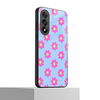 Bouquet oneplus nord 5 mobile cover | shockproof glass phone case