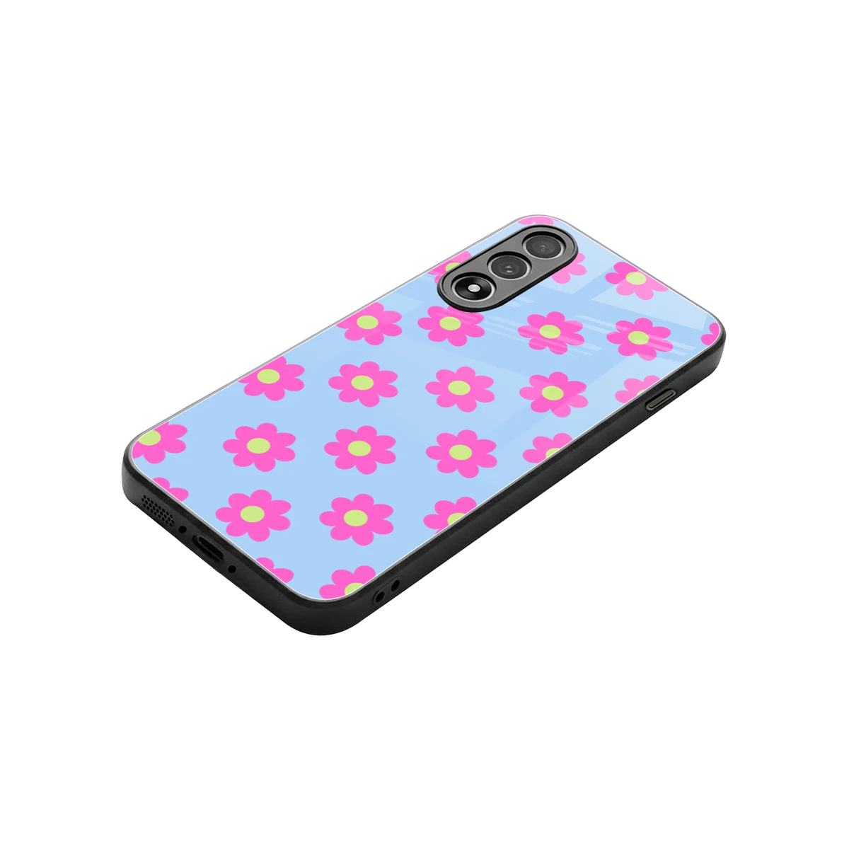 Bouquet stylish phone case for oneplus nord 5 | glossy glass and slim fit