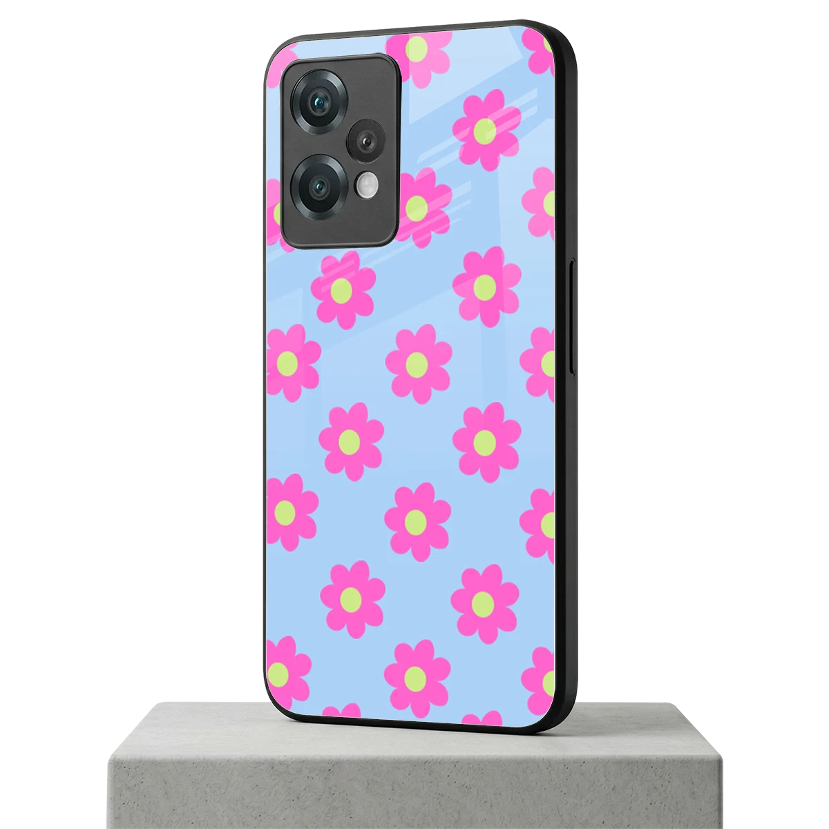 Bouquet oneplus nord ce 2 lite mobile cover | shockproof glass phone case