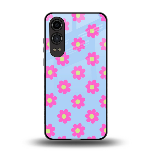 Bouquet back phone cover | glass case for oneplus nord ce 4 lite