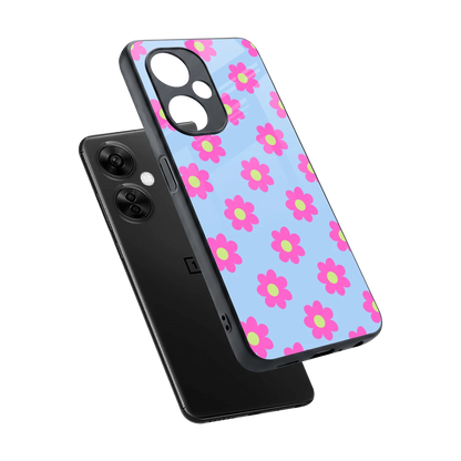 Bouquet sleek oneplus nord ce 3 lite cover with tempered glass back and TPU edges